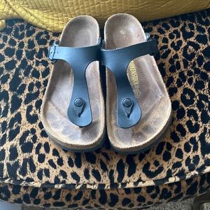 Birkenstock, thing, leather sandals